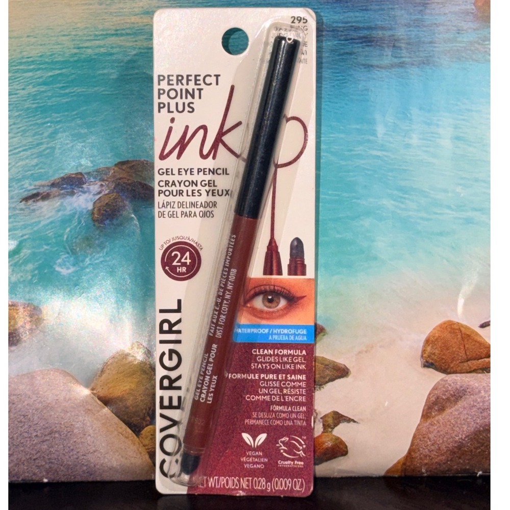 Covergirl Perfect Point Plus Ink Gel Eye Pencil 295 Jazzberry Jam Waterproof NEW